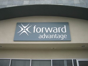 Architectural Forward Advantage Wall Sign   
