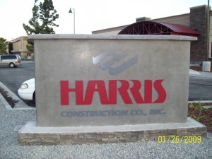 Miscellaneous Harris Construction Monument         